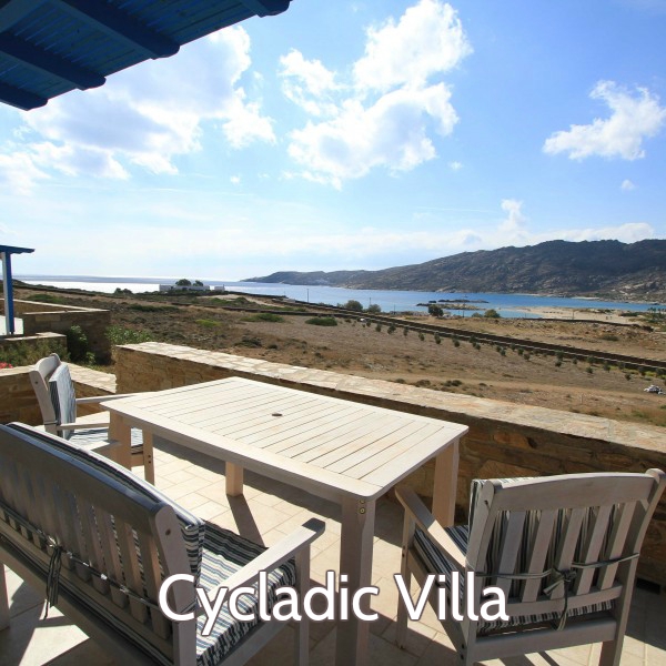 IOS Manganari Beach Cycladic Villa